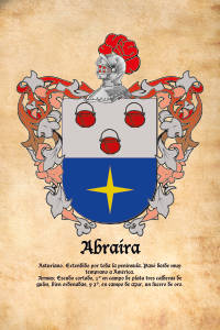 Escudo heráldico del apellido ABRAIRA