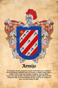 Escudo heráldico del apellido ARMIJO