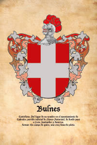 Escudo heráldico del apellido BULNES