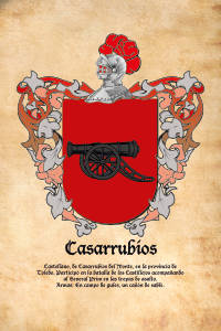 Escudo heráldico del apellido CASARRUBIOS