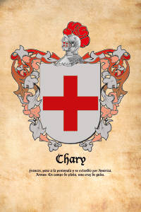 Escudo heráldico del apellido CHARY