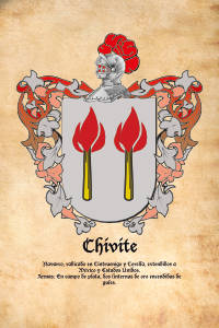 Escudo heráldico del apellido CHIVITE