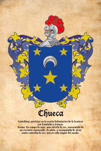 Escudo heráldico del apellido CHUECA