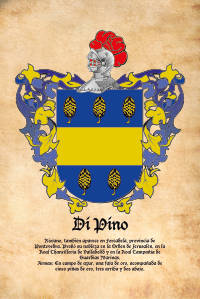Escudo heráldico del apellido DI PINO