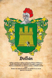 Escudo heráldico del apellido DOLDAN