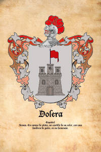 Escudo heráldico del apellido DOLERA