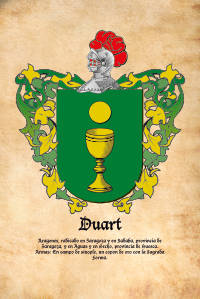 Escudo heráldico del apellido DUART