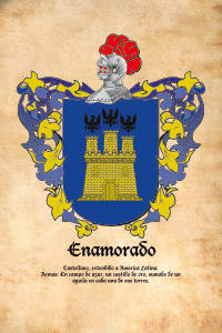 Escudo heráldico del apellido ENAMORADO