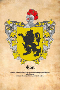 Escudo heráldico del apellido EON