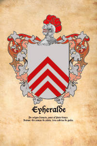 Escudo heráldico del apellido EYHERALDE