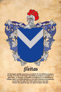 Escudo heráldico del apellido Fleitas