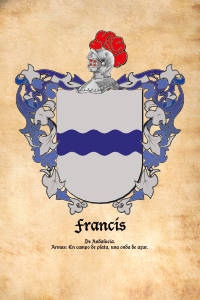 Escudo heráldico del apellido FRANCIS