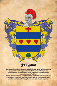 Escudo heráldico del apellido FREGOSO
