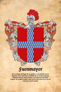 Escudo heráldico del apellido FUENMAYOR