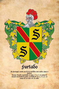 Escudo heráldico del apellido FURTADO
