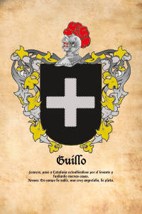 Escudo heráldico del apellido GUILLO