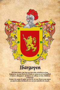 Escudo heráldico del apellido IBARGOYEN