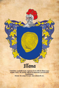 Escudo heráldico del apellido ILLANA