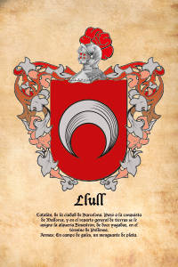 Escudo heráldico del apellido LLULL