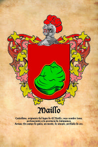 Escudo heráldico del apellido MAILLO