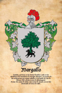 Escudo heráldico del apellido MARGALLO