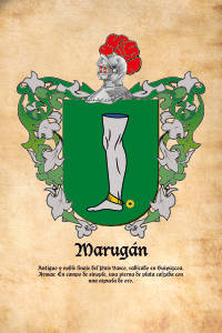 Escudo heráldico del apellido MARUGAN