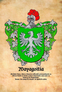 Escudo heráldico del apellido Mayagoitia