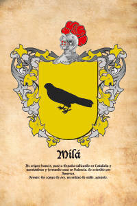 Escudo heráldico del apellido MILA