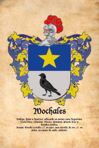 Escudo heráldico del apellido MOCHALES