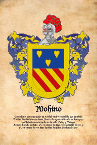 Escudo heráldico del apellido Mohíno