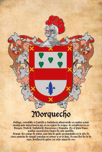 Escudo heráldico del apellido Morquecho