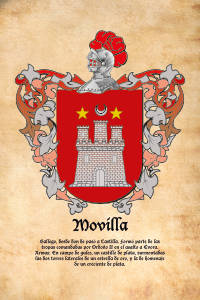 Escudo heráldico del apellido MOVILLA