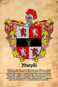 Escudo heráldico del apellido MURPHI
