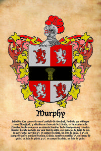 Escudo heráldico del apellido MURPHY