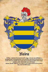 Escudo heráldico del apellido NEIRA