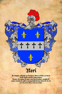 Escudo heráldico del apellido NERI