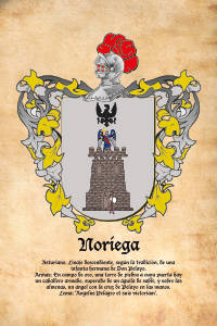 Escudo heráldico del apellido NORIEGA
