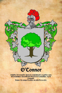 Escudo heráldico del apellido O CONNOR