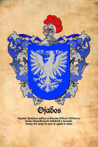Escudo heráldico del apellido OJADOS