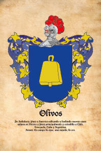 Escudo heráldico del apellido OLIVOS