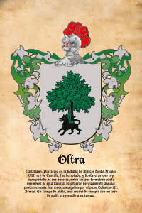 Escudo heráldico del apellido OLTRA