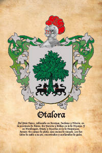 Escudo heráldico del apellido OTALORA