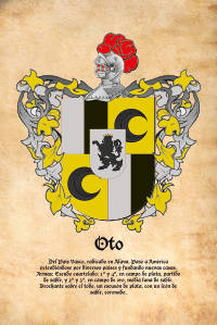 Escudo heráldico del apellido OTO