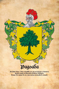 Escudo heráldico del apellido PAGOADA