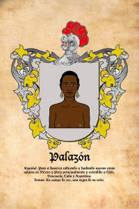 Escudo heráldico del apellido PALAZON
