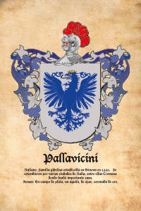 Escudo heráldico del apellido PALLAVICINI