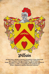 Escudo heráldico del apellido PILDAIN