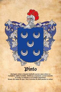 Escudo heráldico del apellido PINTO
