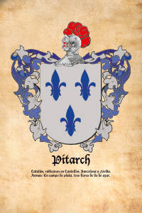 Escudo heráldico del apellido PITARCH