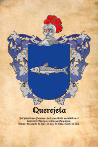 Escudo heráldico del apellido QUEREJETA